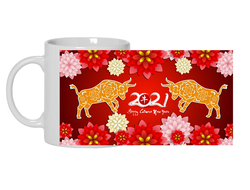 Кружка с символикой "Быка" №4