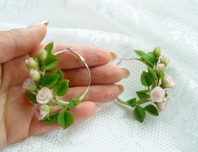 Серьги "Трепетные чувства"