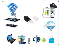 Vstarcam DB2 Wi-Fi аккумуляторный беспроводной видеозвонок с интерком и DVR + модуль звонка. Full HD (Eye4)