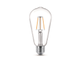 Лампа светодиодная Philips LED Classic 6-60W ST64 E27 тепл. филам. колба