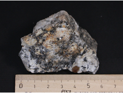 Циркон (кристаллы в породе), Россия, Южный Урал, Вишневые горы (47*45*28 мм, 69 г) №17780