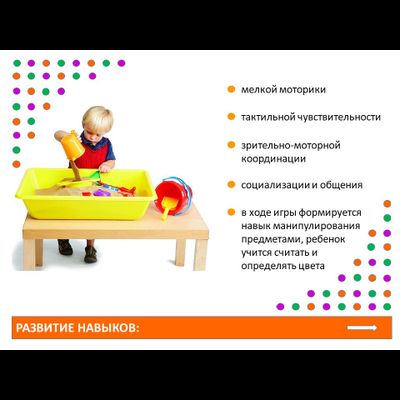 Играем с песком. Набор для класса