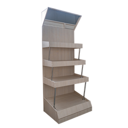 Многоуровневый стеллаж для овощей с удобными полками для разных продуктов