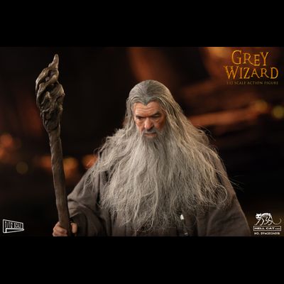 Гэндальф Серый ("Властелин Колец", Lord of the Rings) - Коллекционная фигурка 1/12 SCALE Grey Wizard (DYM202401B) - Hell Cat