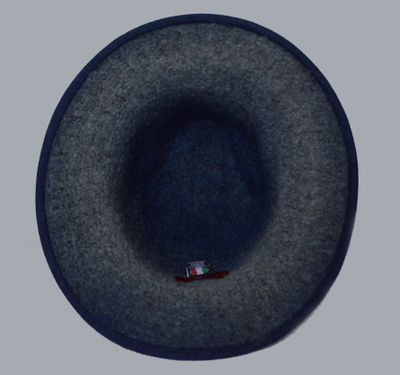 шляпа с вязаной подвязкой италия