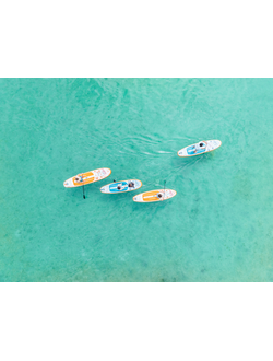 SUP-доска надувная с веслом Pure Air Coast 12'0" (Orange)