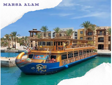 MORNING CRUISE ON THE VIP BOAT NEFERTARI IN MARSA ALAM