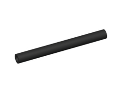 Hose, Rigid 3mm D.  4L / 3.2cm, Black (75c04 / 4172057 / 4509097 / 6145214)