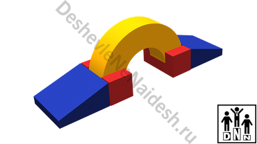 Мягкий спортивный модуль «Баррикада»