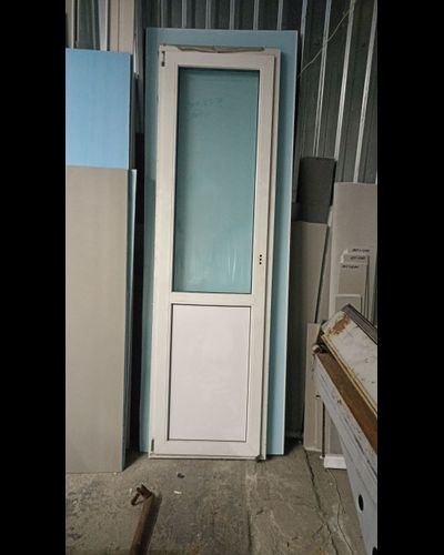 Бу2350-ДВЕРЬ  БАЛКОННАЯ Б/У ШИРИНА 690 ВЫСОТА 2370, СП- (ОДНОКАМЕРНЫЙ)