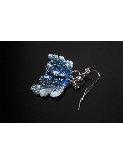 Фэнтези серьги &quot;Крылышки феи Атлуа, покровительницы северных ветров&quot;