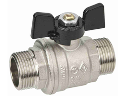 Кран шаровый 3/4" НР бабочка [34153]