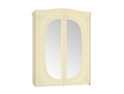 АС-16  Шкаф-купе ваниль/ваниль