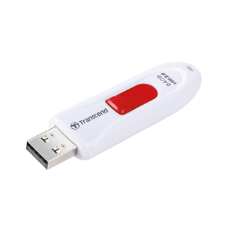 Флеш-память Transcend JetFlash 590, 64Gb, USB 2.0, красный, TS64GJF590W