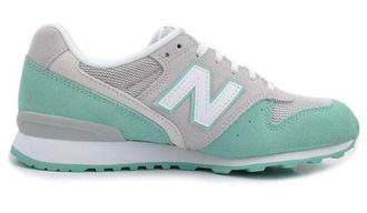 New Balance 996 Серо-мятные с белым женские (36-40) Арт. 367M-A