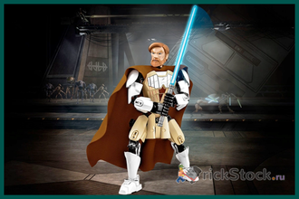 # 75109 Сборная Фигура «Оби–Ван Кеноби» / “Obi–Wan Kenobi” Buildable Action Figure