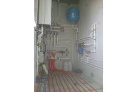 Монтаж теплых полов