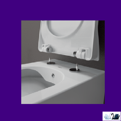 Унитаз-биде Creavit Elegant Rim-Off EG321.00000 подвесной, безободковый квадратная форма