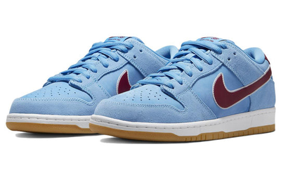 синие кроссовки Nike Dunk Low DQ4040-400