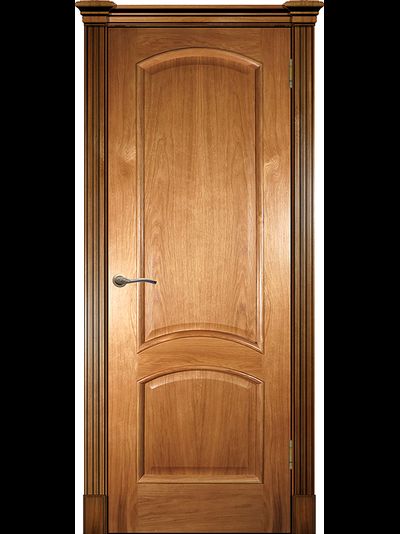 Дверь Леон М светлый орех