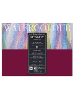 Альбом для акварели А4+ (240х320 мм), FABRIANO "Watercolour Studio", среднее зерно, 75 л., 200 г/м2, 17522432