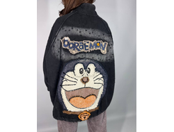 Толстовка oversize на замке