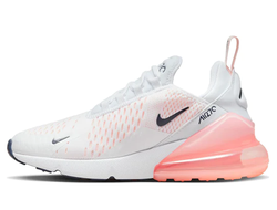 Кроссовки Nike Air Max 270 White Bleached Coral женские AH6789-110