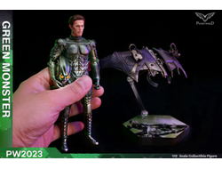 Зеленый Гоблин, Норман Осборн (Уиллем Дефо, "Человек-Паук") - КОЛЛЕКЦИОННАЯ ФИГУРКА 1/12 green monster (PW2023) - PWTOYS