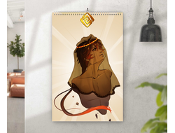 Перекидной календарь Genshin Impact, Геншин Импакт №15