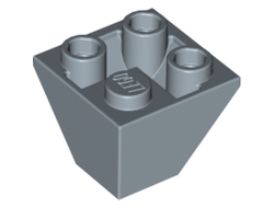 Slope, Inverted 45 2 x 2 Double Convex, Sand Blue (3676 / 4227788 / 6248960)