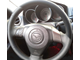 Кожаная накладка на руль Mazda 3-I(BK)(2003-2009), Mazda 6-I(GG,GY)(2002-2007), Mazda 2-I(DY)(2003-2007), Mazda 5-I(CR)(2007-2010), Mazda Premacy II(CR)(2005-2010), Mazda RX-8-I (2003-2009), черная