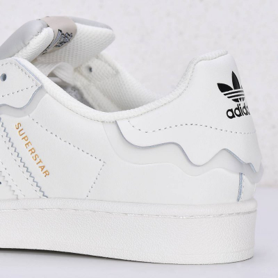Adidas Superstar J All White