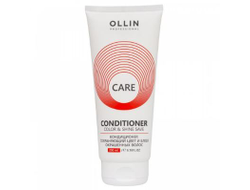 OLLIN Care Color & Shine save Кондиционер для окрашенных волос, 200 мл