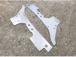 Ремвставки брызговика передних лонжеронов Нивы ZST-РВ к-кт 2шт.