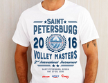 Футболки международного турнира &quot;St-Petersburg Volley Masters&quot;