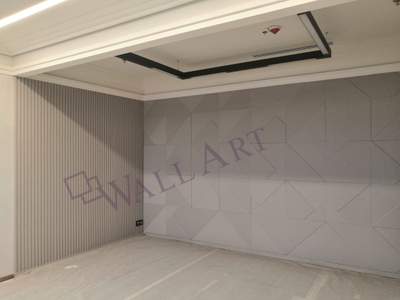 Гипсовая 3D панель "Параллели" (фото 4)