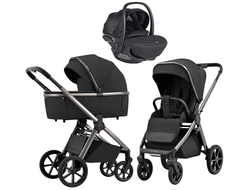 Коляска 3в1 Carrello Omega Absolut Black (Vega)