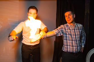 Шоу мыльных пузырей