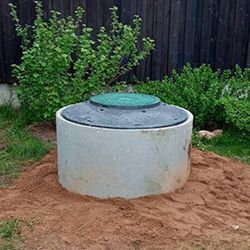 Колодец под ключ глубиной 5+1 в поселке Солнечное Курортного района.