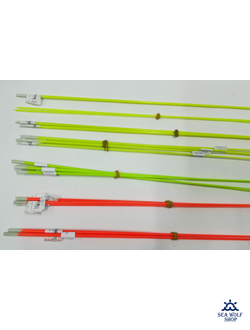 Кончик хлыстик для зимней удочки (1,4 мм, 60 см, зеленый)