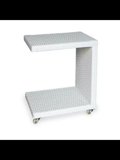 Столик для шезлонга Milano белый