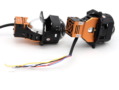 Билед модули Aozoom B-15 2024 (прямоугольные) 3.0 дюйма, 2 чипа, 5500K, 12V, 61W/77W, крепление 3R (комплект, 2шт)