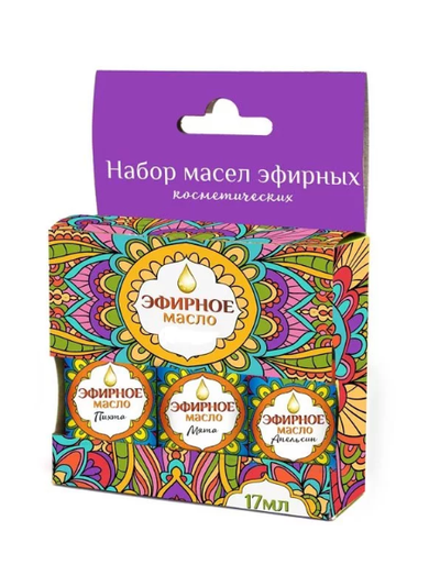 Набор эфирных масел д/сауны, 3х17