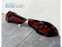 Задние фонари Mitsubishi Pajero Sport 08-16 красныe