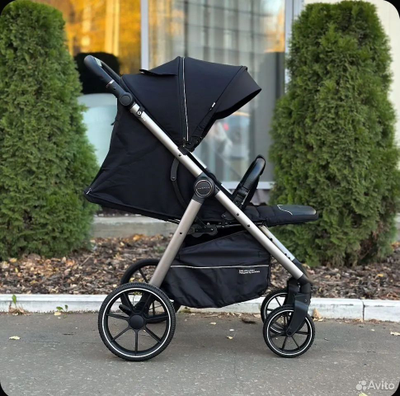 Детская коляска LUXMOM 730 LIBRA New Черный
