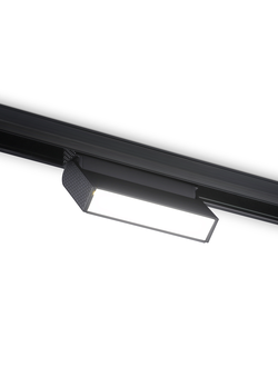 Светильник светодиодный трековый для шинопровода Magnetic GL 4059 BK черный IP20 6W 4200K 48V 115*22*105