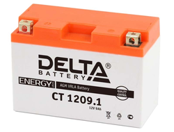 Аккумулятор Delta  CT 1209.1 (YT9B-BS(9B4))
