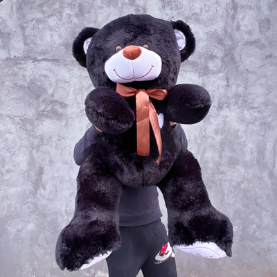 Большой плюшевый медведь 160 см черный Феликс