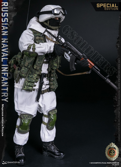 Российский боец морской пехоты (Федор Емельяненко) ФИГУРКА 1/6 RUSSIAN NAVAL INFANTRY 78070S DAMTOYS