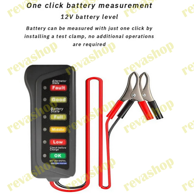 revashop аккумуляторные батареи-тестирование аккумуляторов-тестер батареи-проверка аккумулятора-тест